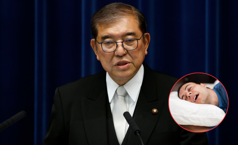 VÍDEO: Cazan al primer ministro de Japón quedándose dormido... ¡en su propia reelección!