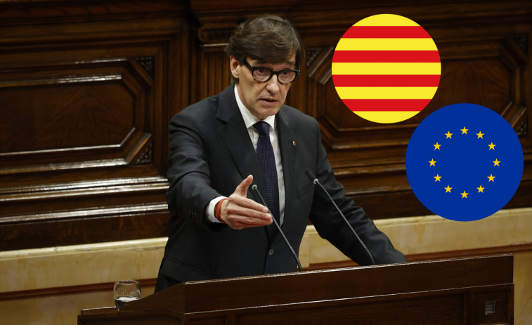 El president Illa presenta el Plan Bruselas, para situar a Catalunya en Europa