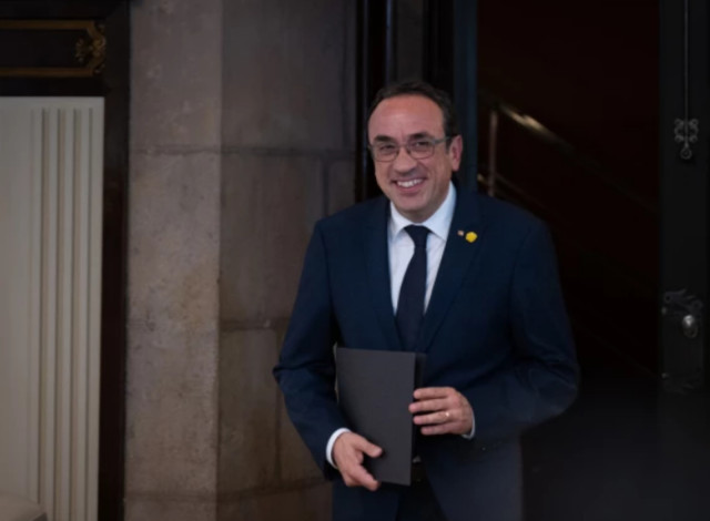 Josep Rull se queja por la lentitud del Parlament en la aplicación de las leyes