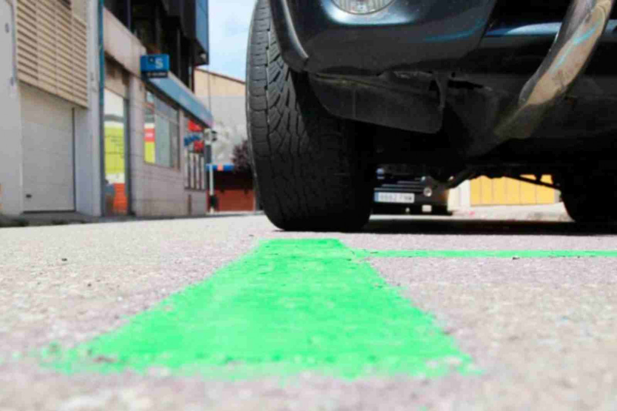 Zona verde en Barcelona