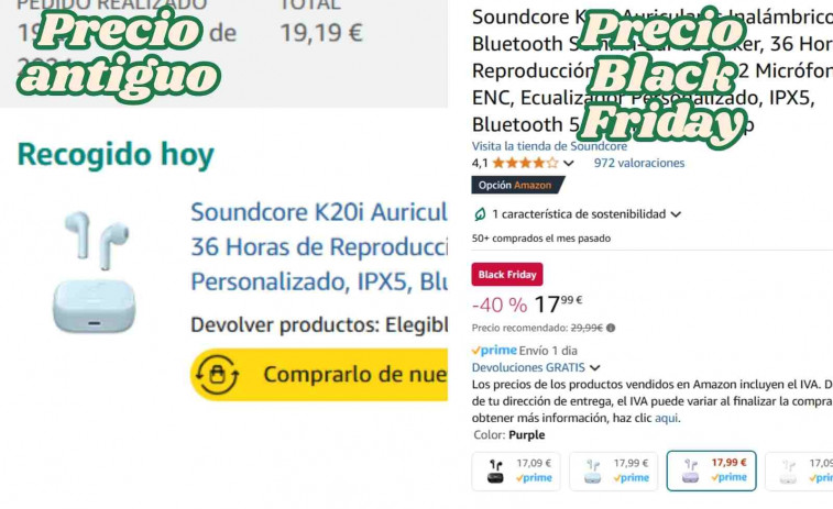 Amazon y su estafa del Black Friday: así inflan los precios para que creas que ahorras