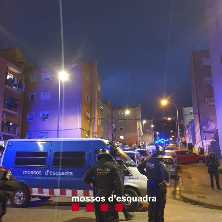 Operación antidroga en el barrio Font de la Pólvora de Girona