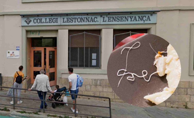 Polémica en Lleida: Padres furiosos por el hallazgo de gusanos en el pescado del comedor escolar