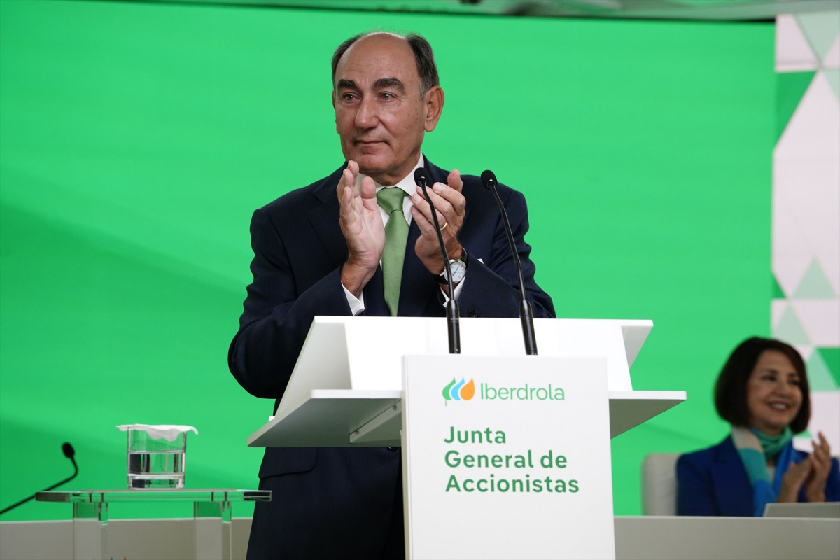 EuropaPress 5966420 presidente iberdrola ignacio galan junta accionistas bilbao