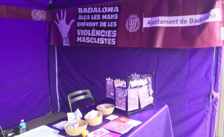 Badalona instalará varios puntos lilas durante las fiestas navideñas