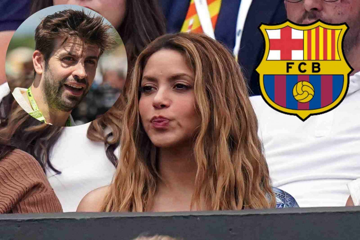 Piqué y Shakira, Barça