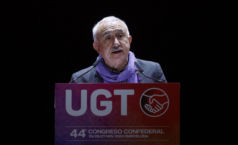 Álvarez defiende el nombramiento de Ribera en el arranque del Congreso de la UGT en Barcelona