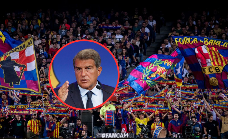 Laporta cierra la Grada d'Animació tras la negativa de los grupos de pagar las multas por insultar a rivales