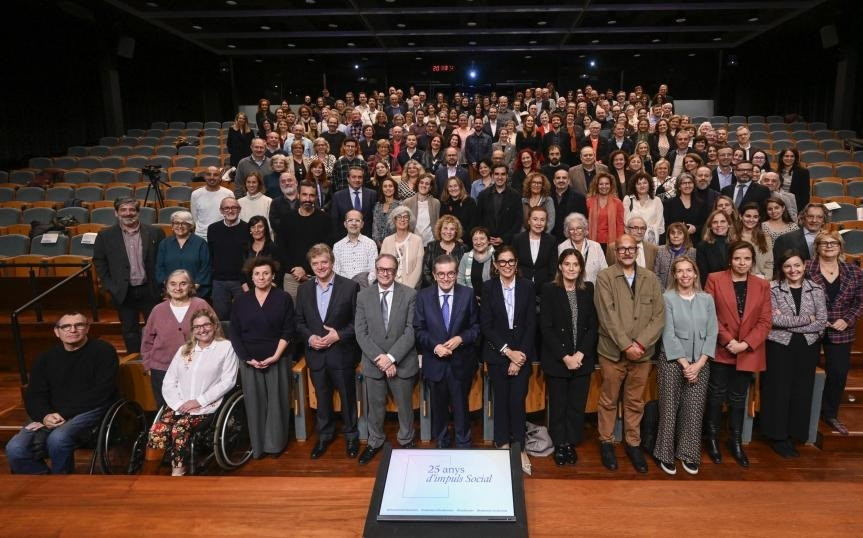 EuropaPress 6368269 acto celebracion 25 anos convocatorias proyectos sociales caixaforum