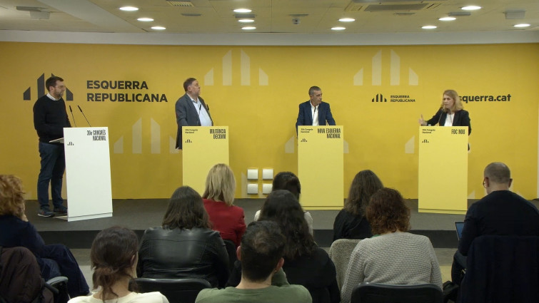 Debate de los candidatos de ERC: Junqueras pide recoser el partido mientras Godàs y Solá piden renovación