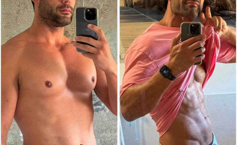 Jorge Pérez presume de sus abdominales meses después de salir de Supervivientes