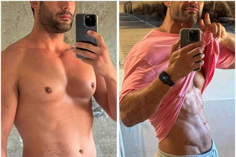 Jorge Pérez presume de sus abdominales meses después de salir de Supervivientes