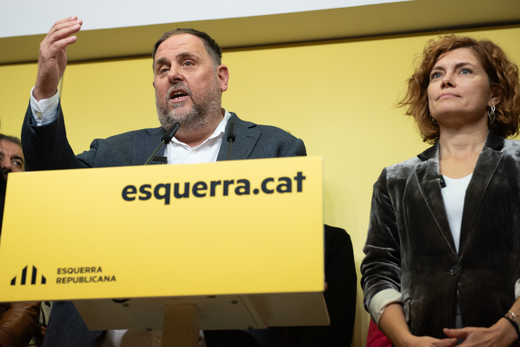 Junqueras celebra ganar la primera vuelta y hablará 