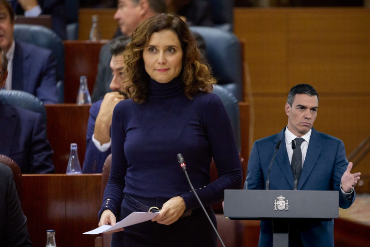 Isabel Díaz Ayuso, muy crítica con Pedro Sánchez: 