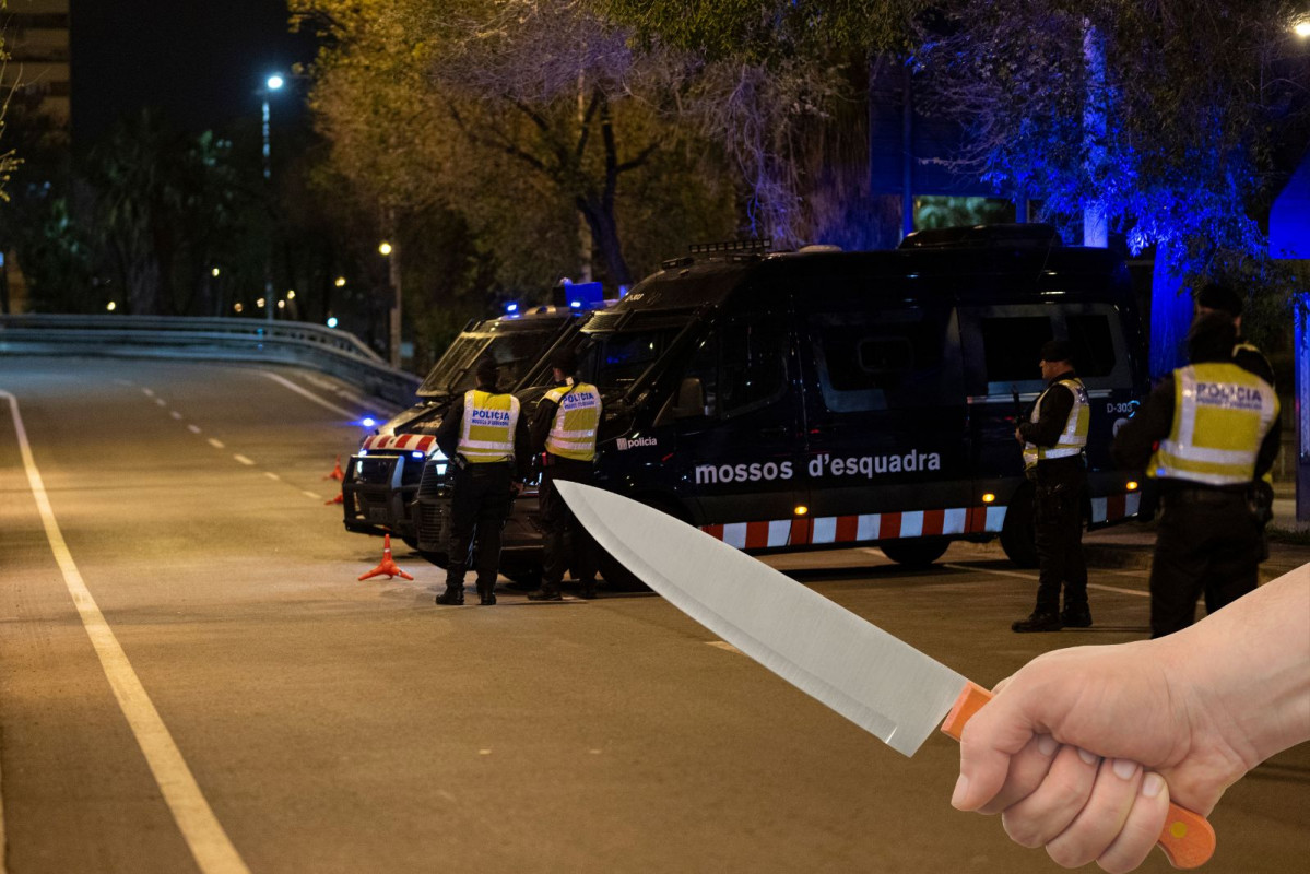 Mossos cuchillo