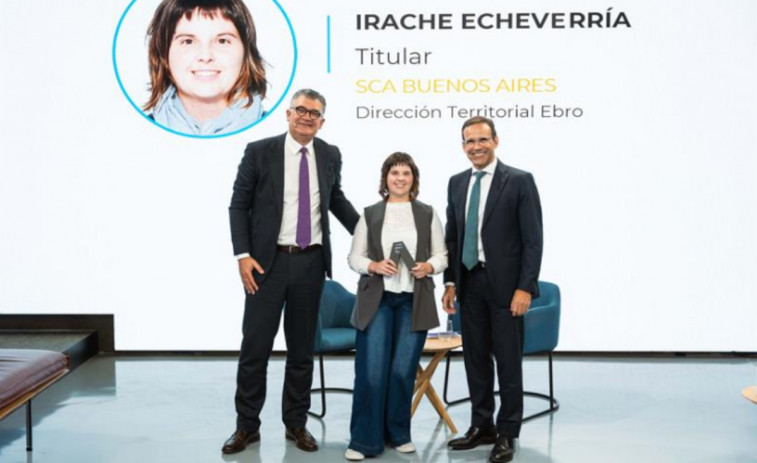 CaixaBank da el premio 'Mujer Profesional Autónoma' a la ingeniera Irache Echeverría