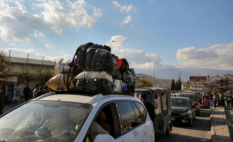 Una veintena de españoles abandonan Siria por carretera