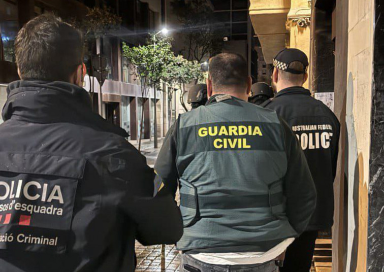 Operativo en Barcelona contra una banda de narcotraficantes con vínculos en Australia