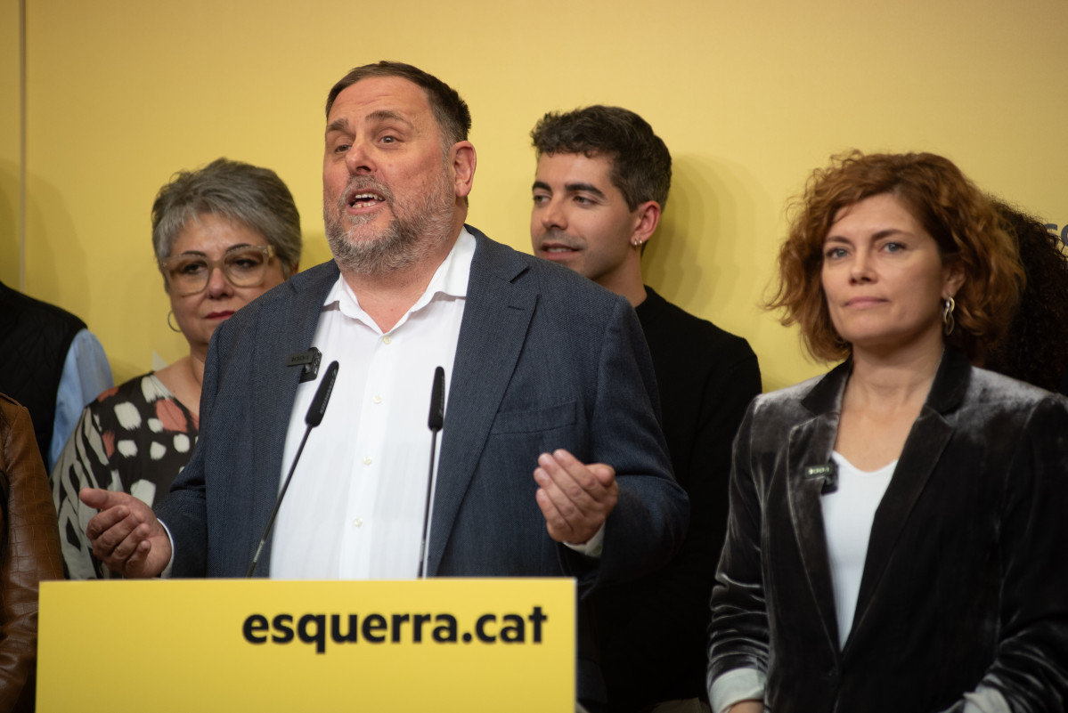 EuropaPress 6378072 expresidente erc candidato presidencia erc oriol junqueras comparece antes