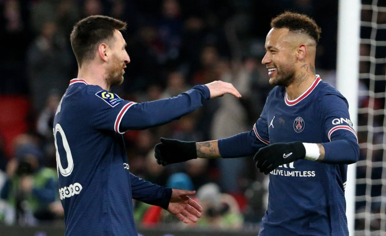 Neymar revela los momentos difíciles de Messi en el PSG: 