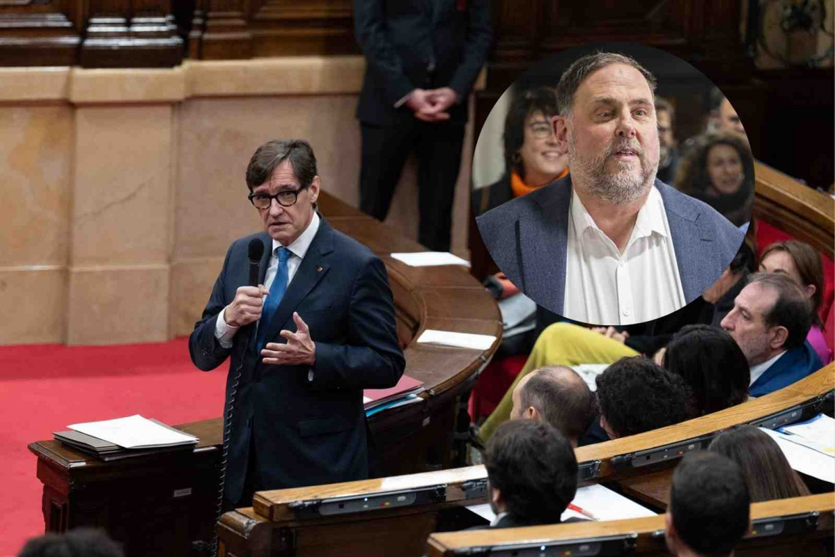 Salvador Illa y Oriol Junqueras