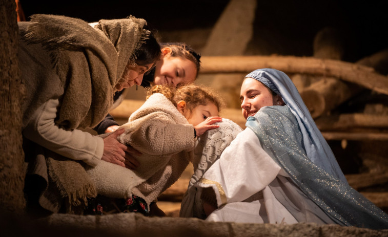 Más de 50 años de historia: El Pessebre Vivent de Sant Fost celebra la Navidad de una forma única