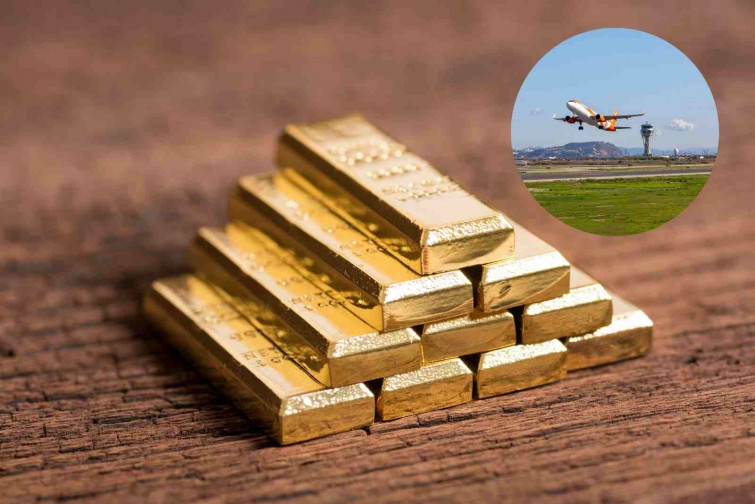 Cazan a una anciana en el aeropuerto de Barcelona con lingotes de oro valorados en 200.000 euros