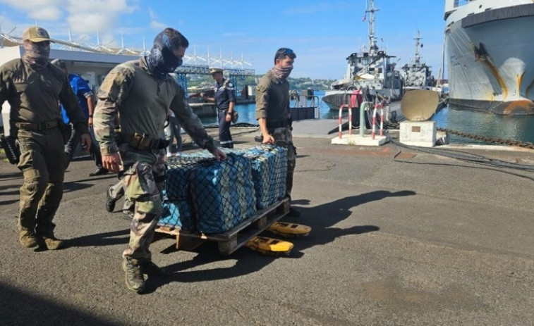 Incautados en la Polinesia Francesa 524 kilos de cocaína en un pesquero con base en Vigo