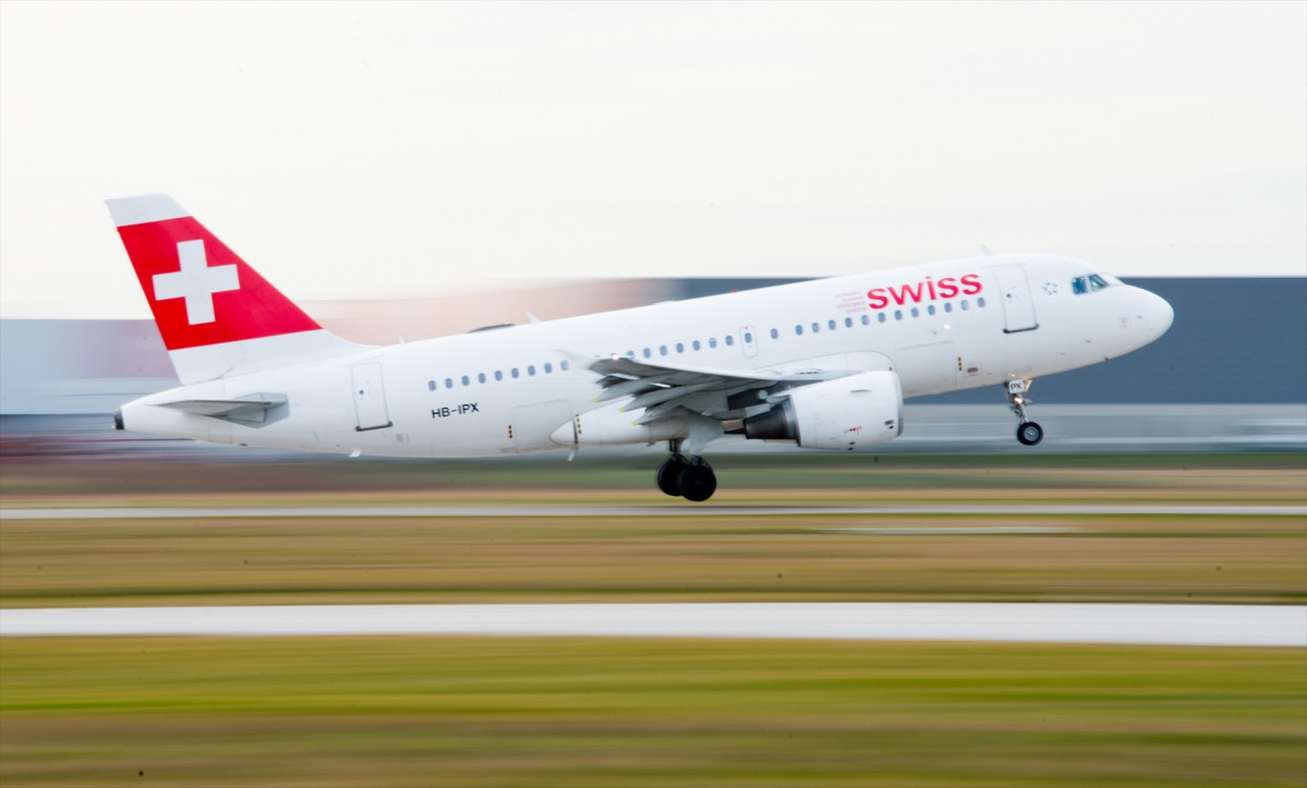 EuropaPress 3098978 filed 17 february 2014 lower saxony hannover an aircraft of swiss