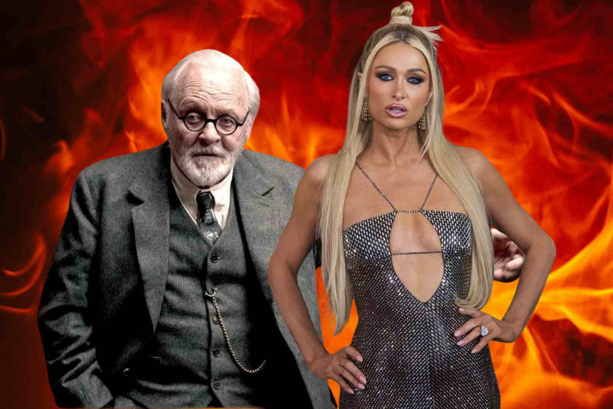 Paris Hilton y Anthony Hopkins