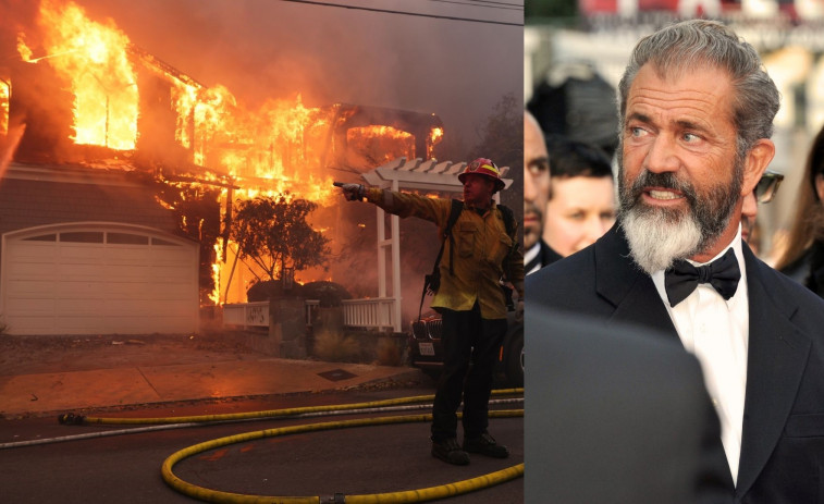 Mel Gibson, devastado por los incendios de Los Ángeles: 