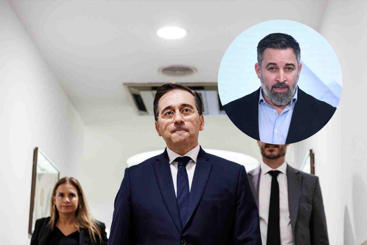 José Manuel Albares y Santiago Abascal