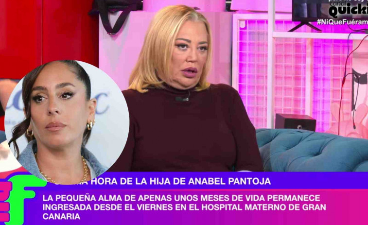 Belén Esteban da la última hora sobre el estado de Alma, la hija de su amiga Anabel: 