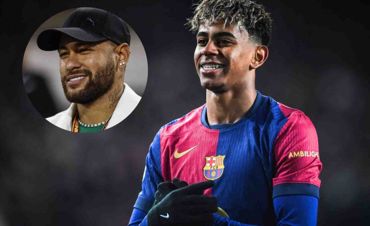 El mensaje de Neymar a Lamine Yamal tras su exhibición ante el Betis desata la locura en redes