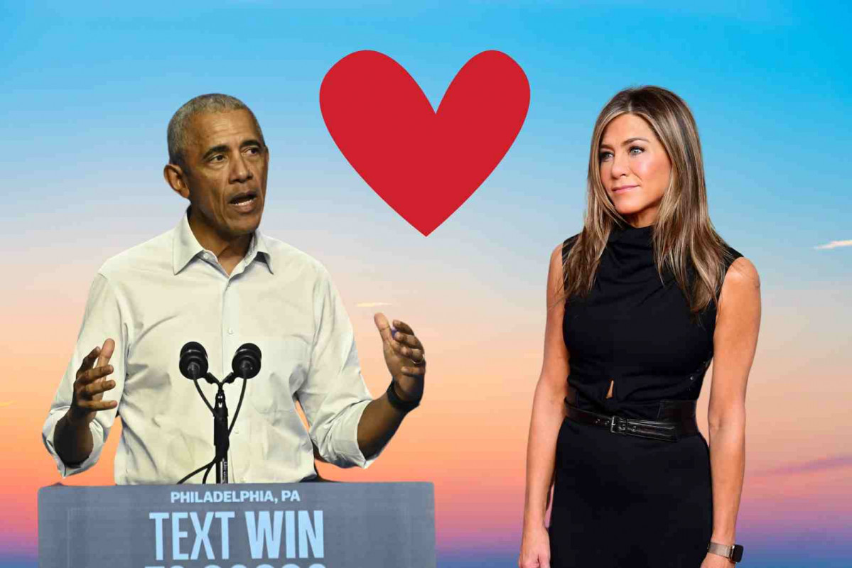 Barack Obama y Jennifer Aniston