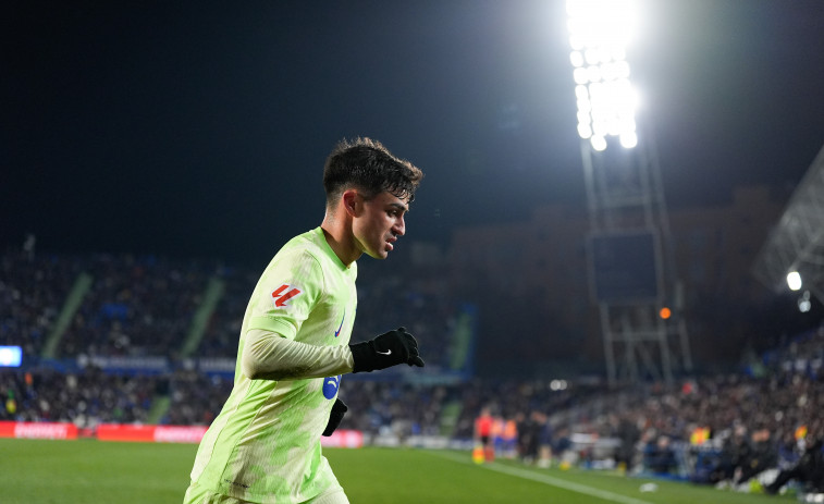 El Barça  tropieza ante el Getafe tras empatar  (1-1)