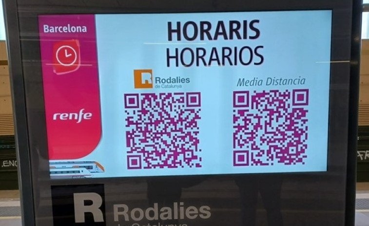 Rodalies digitaliza sus sistemas de información con 270 pantallas en 80 estaciones