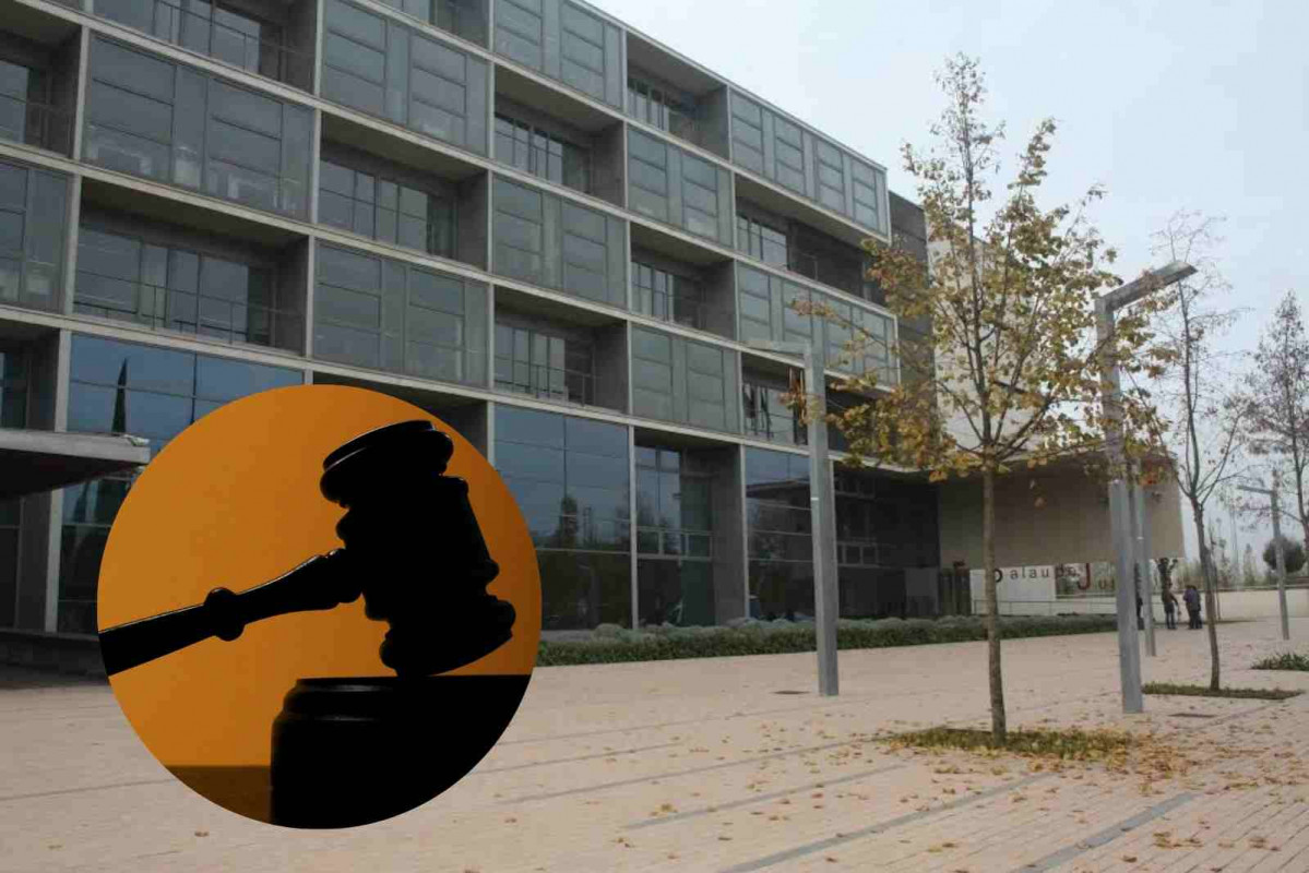 Fachada de la Audiencia de Girona   EP   Canva Pro