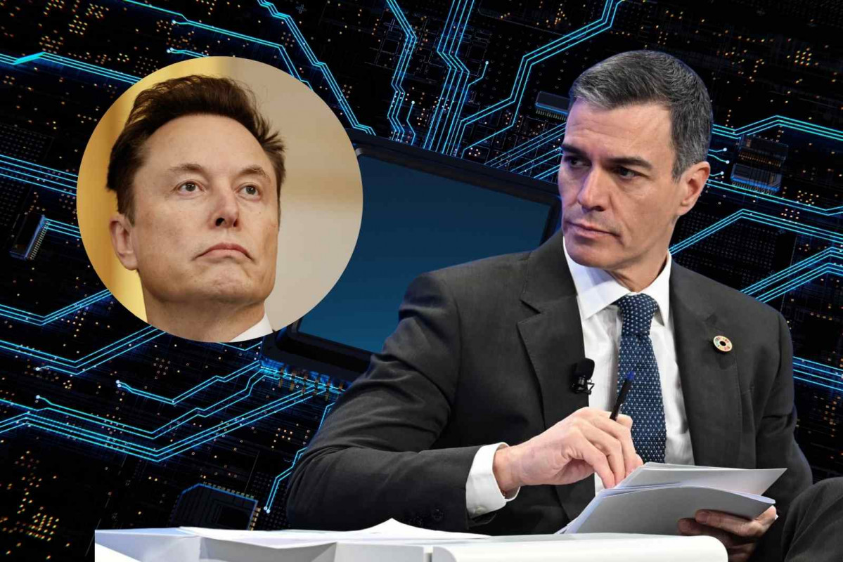 Elon Musk y Pedro Sánchez