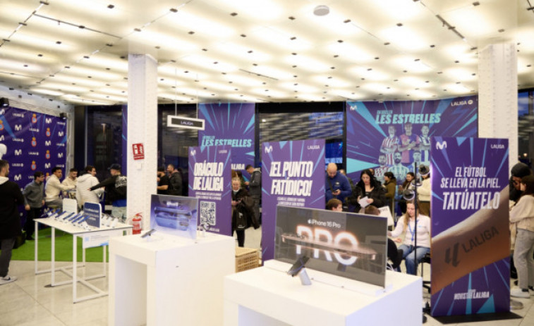 Fútbol y última tecnología, de la mano de Telefónica en el Estadio Movistar LaLiga