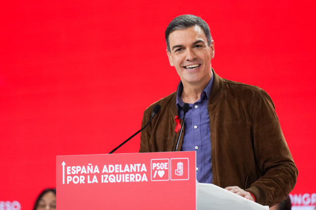 EuropaPress 6378659 presidente gobierno pedro sanchez clausura 41 congreso federal psoe palacio