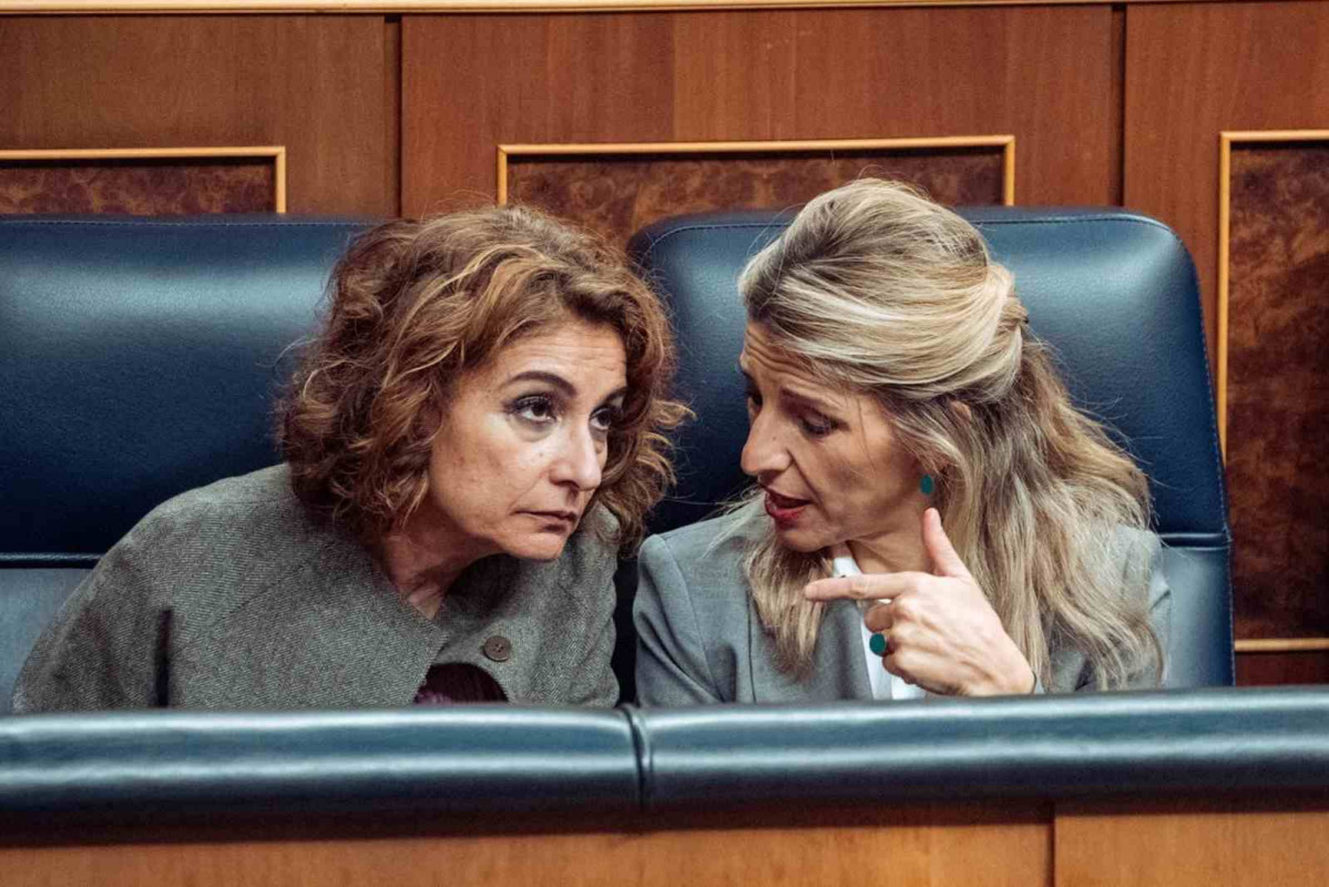 María Jesús Montero y Yolanda Díaz