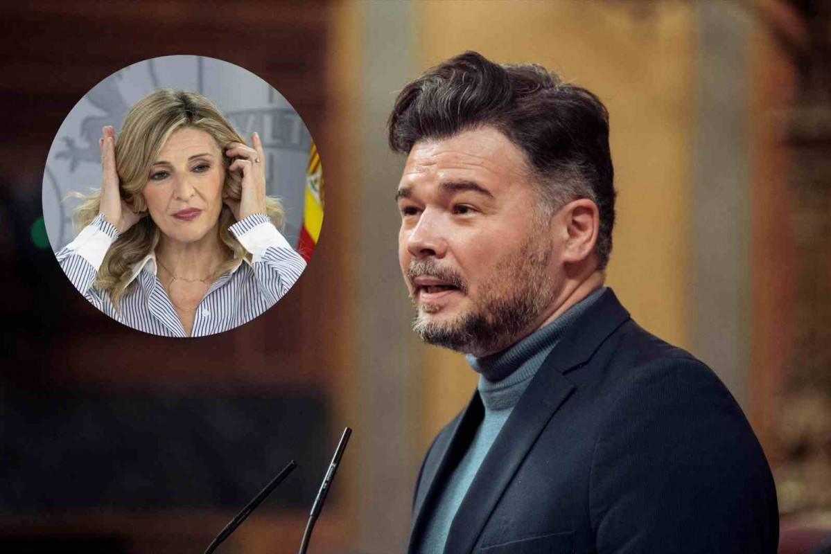 Yolanda Díaz y Gabriel Rufián