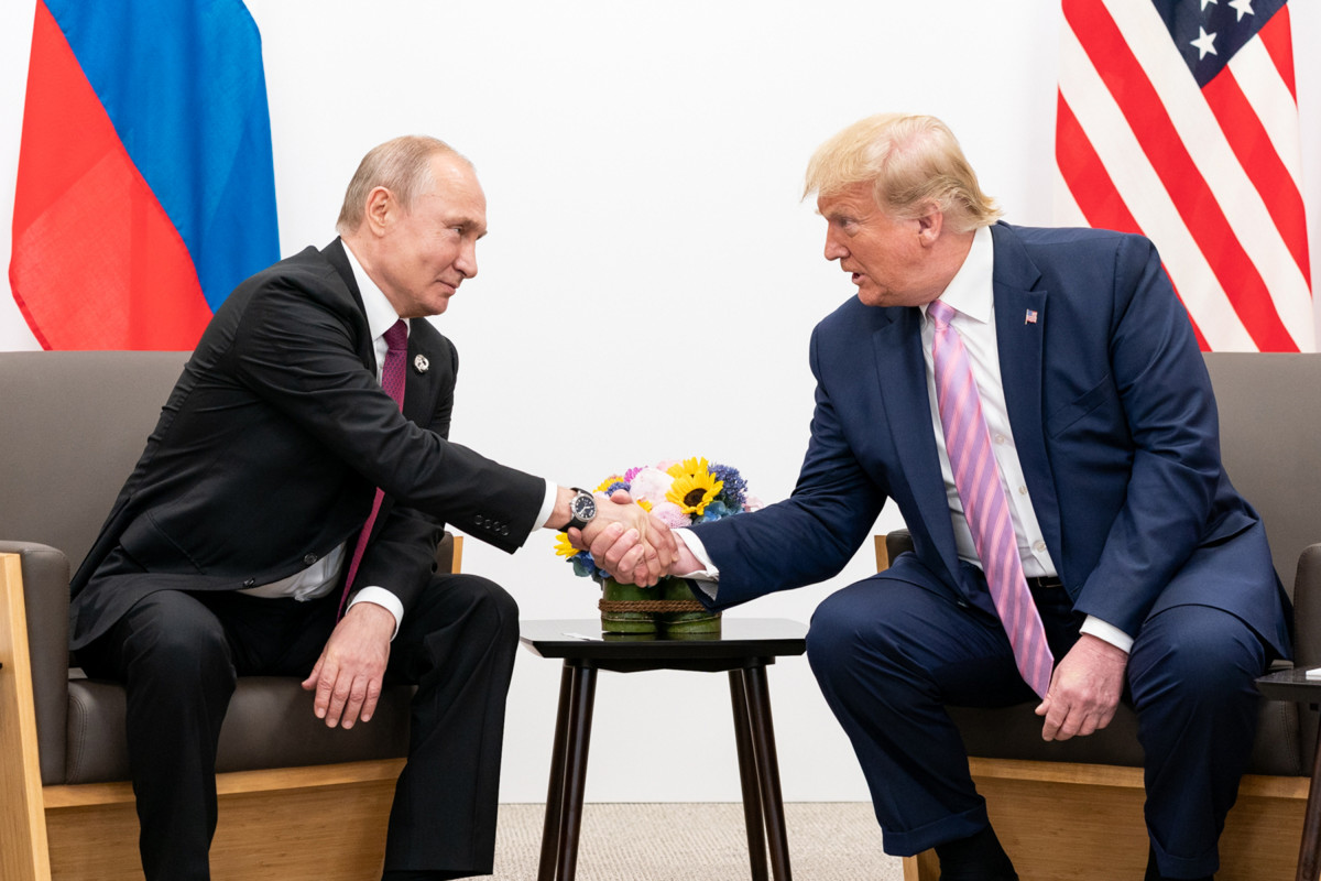 EuropaPress 5284882 june 28 2019 osaka japan president donald trump shakes hands with the