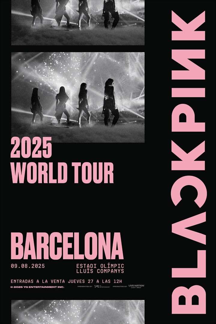 EuropaPress 6529650 cartel concierto blackpink barcelona