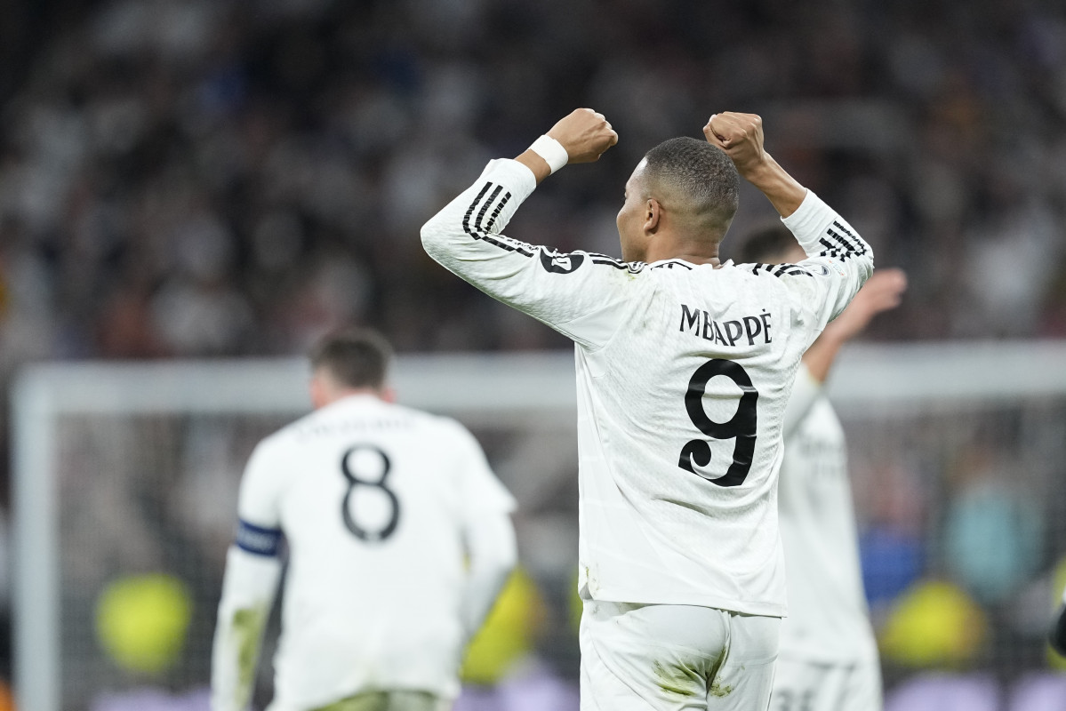 EuropaPress 6530433 kylian mbappe of real madrid celebrates goal during the uefa champions