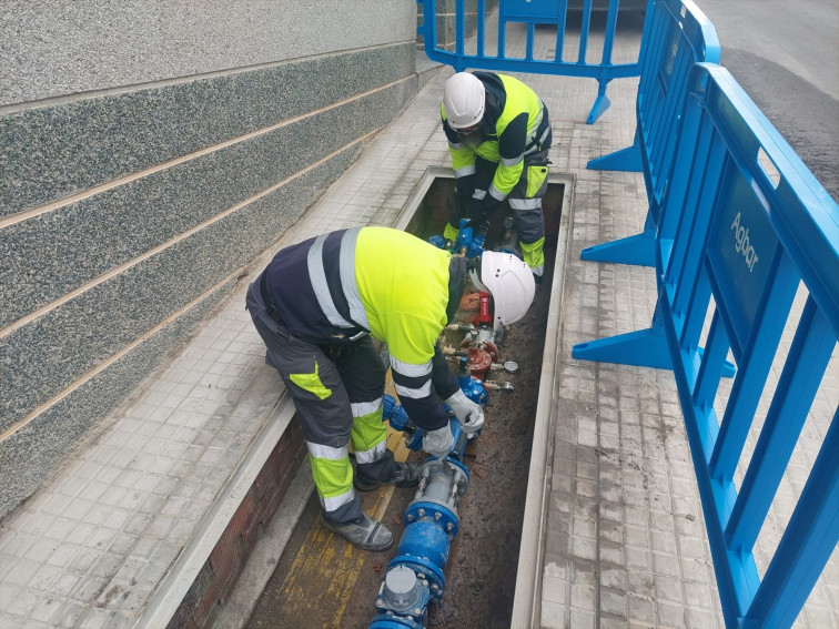 Agbar instala nuevas válvulas en Palafolls para reducir fugas de agua e incidencias