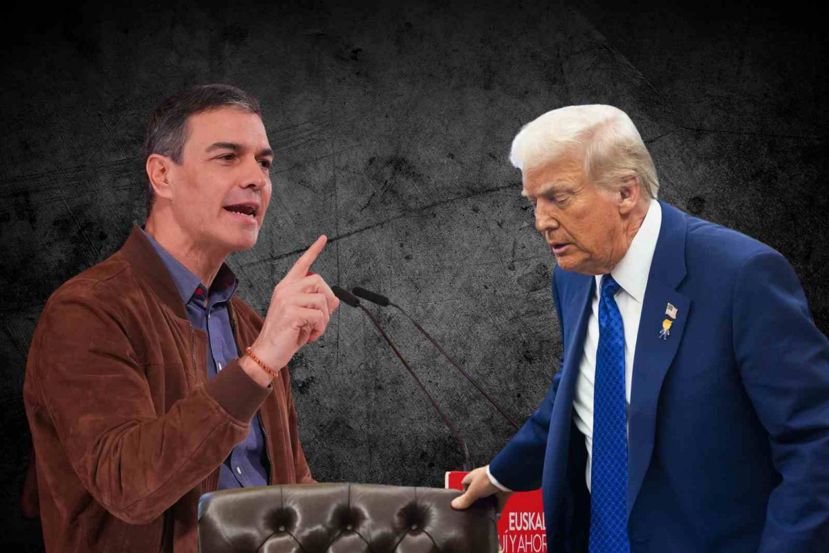 Pedro Sánchez y Donald Trump