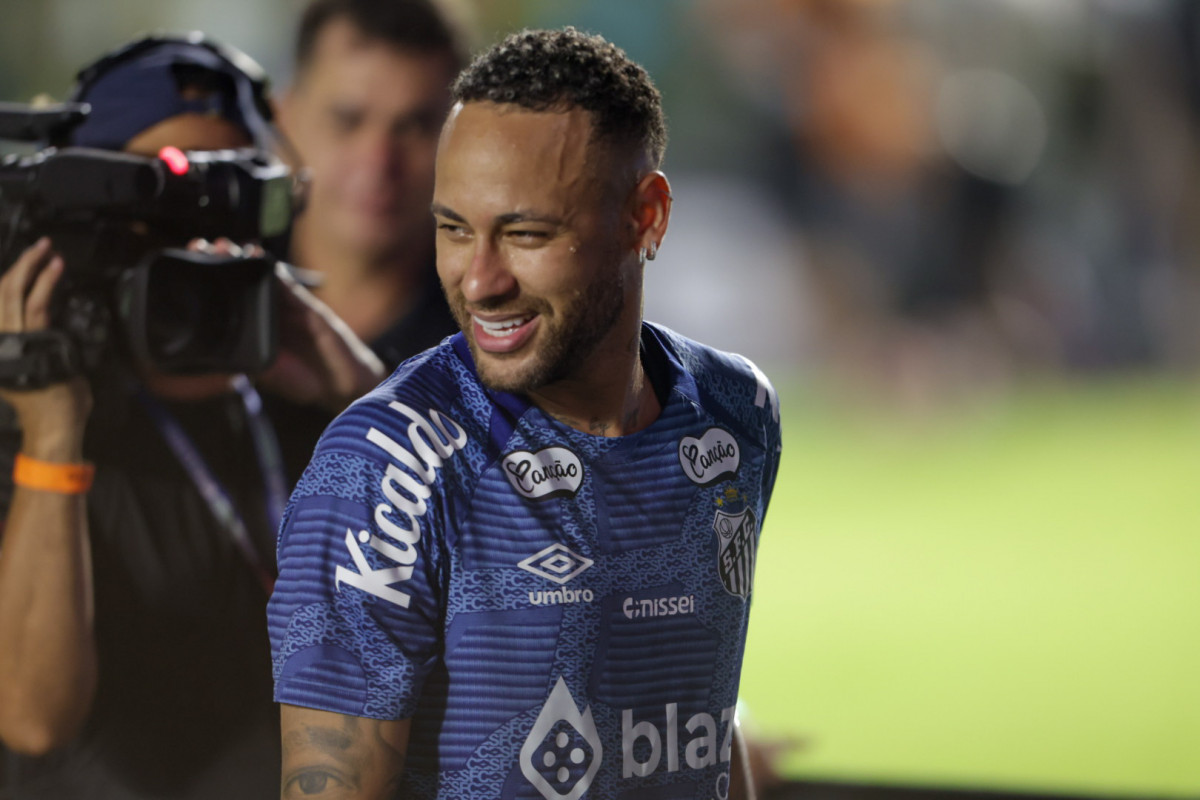 EuropaPress 6501091 05 february 2025 brazil santos brazils neymar is pictured before his debut