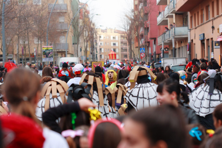 Bailes de máscaras en el carnaval de Girona de este 2025